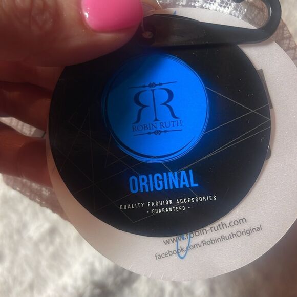 Floral Blue Atlanta Cap robin ruth NWT - Picture 6 of 8